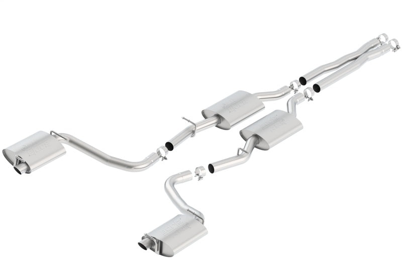Borla 140637 15-16 Dodge Charger R/T 5.7L No Tip Use Factory Valence Single Split Rear Exit ATAK Exhaust - #140637