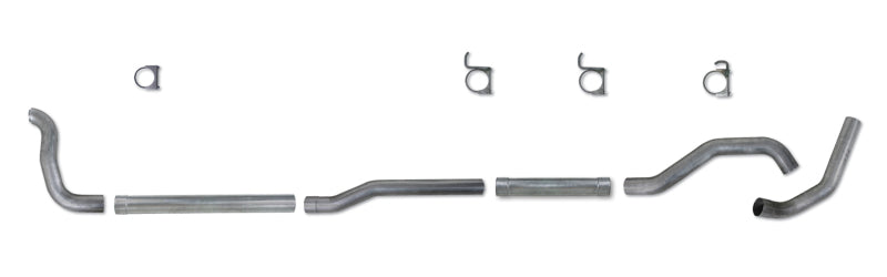 Diamond Eye K4209A-RP 4in Turbo-Back Exhaust Muffler Replacement Pipe - 1989-1993 Dodge D250/D350 | Aluminized