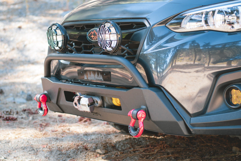 Body Armor 4x4 (SU-19339) HiLine Front Winch Bumper - Compatible with 2018-2021 Crosstrek.