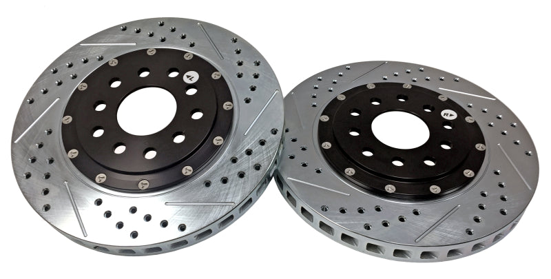 Baer Brakes 04-09 Cadillac XLR Eradispeed+ Front SDZ 2-Piece Performance Brake Rotors — & 2005-13 Chevy Corvette Base w/JL9 Brake package