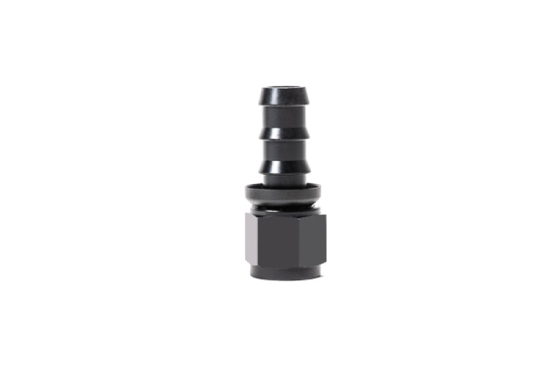 Radium Reusable black anodized aluminum Push-Lok hose ends - #14-0206
