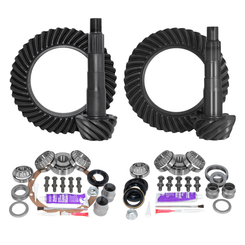 Yukon Gear & Axle YGKT004-430 Ring & Pinion Gear Kit Front & Rear for Toyota 8/8IFS Diff (A/T with o E-Locker) 4.30 Ratio