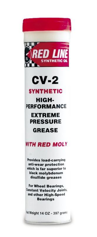 Red Line 80401 CV-2 Grease w/Moly - 14oz. Jar (4 Pack)