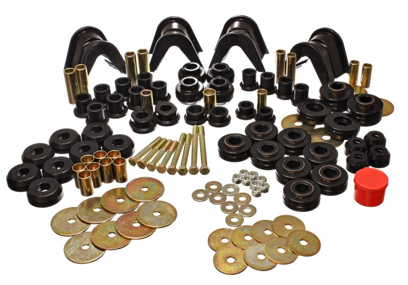 Energy Suspension for Bronco 4WD (w/ 4 Deg C-Bushings) Black 4.18105G