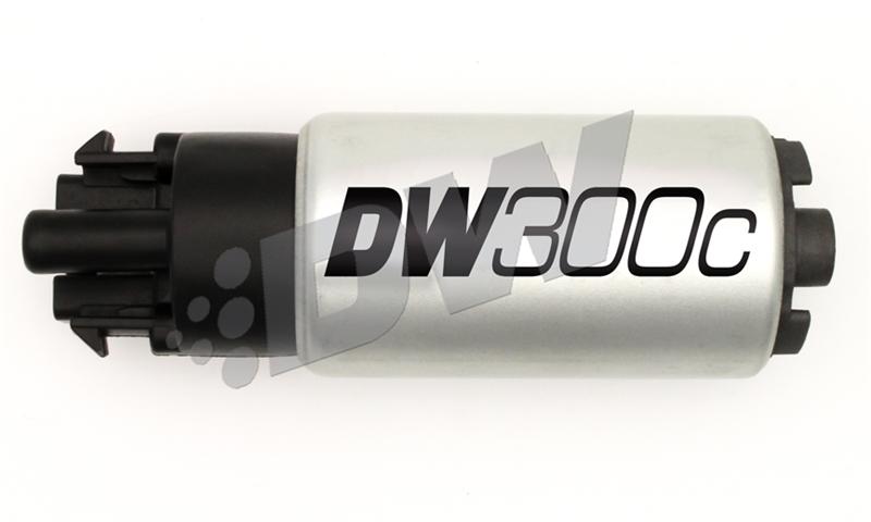 DeatschWerks 340lph DW300C Compact Fuel Pump w/ Mounting Clips