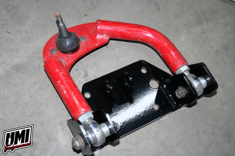 UMI Performance 2335 Front Upper A-Arm Mounts Adjustable Coil Over Only