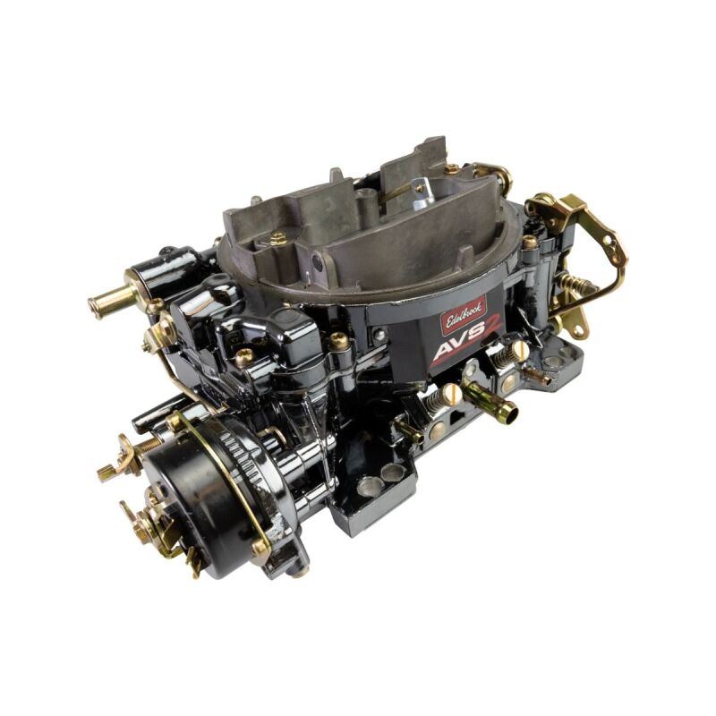 Edelbrock 1906-BP Carburetor AVS2 Series 650 CFM Electric Choke - Black Plasma Finish