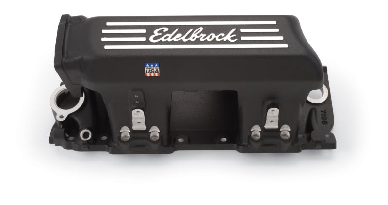 Edelbrock 71363 Manifold EFI Pro-Flo XT Big Block Chevrolet Rectangular Port Heads Black Powder