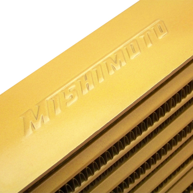 Mishimoto Eat Sleep Race Special Edition Gold M-Line Intercooler - #MMINT-UMG