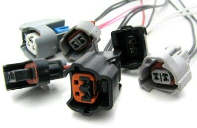 DeatschWerks USCAR Electrical Connector Housing & Pins for Re-Pining