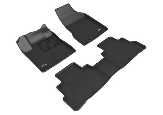 3D MAXpider Kagu Front & Rear Floor Mats for 2019-2024 Nissan Murano