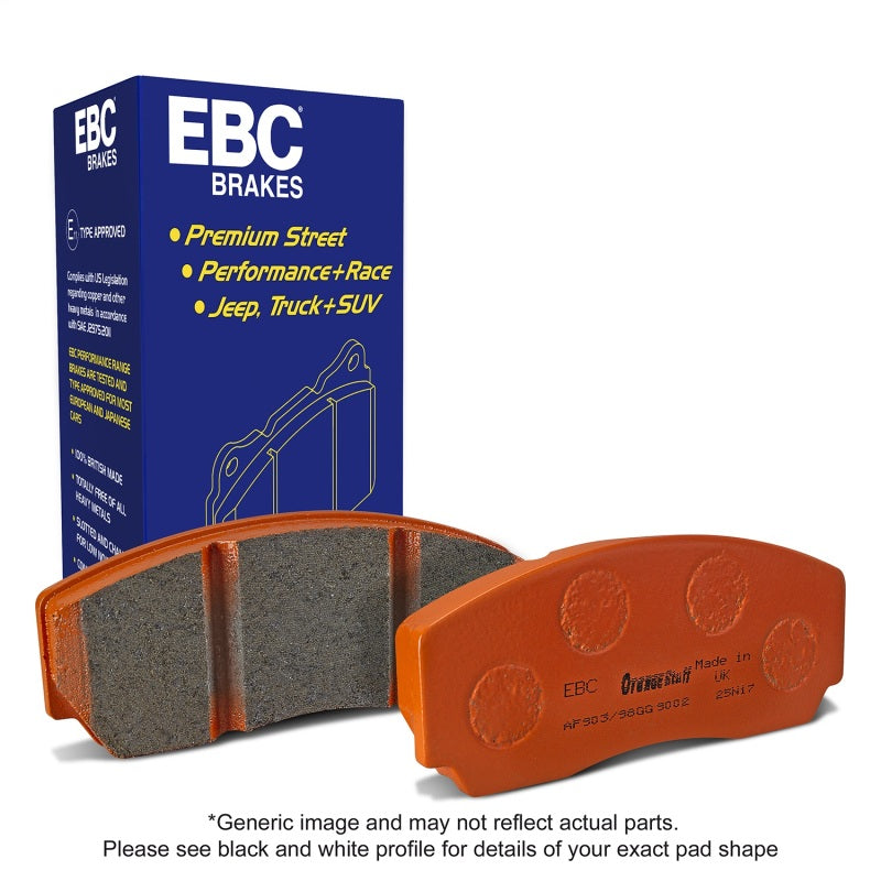 EBC 15+ Ford F150 2.7 Twin Turbo (2WD) Electric PB Extra Duty Rear Brake Pads ED93037