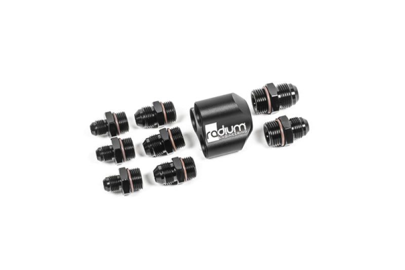 Radium Distribution Block, 3 Into 1 With Fittings - #20-0237