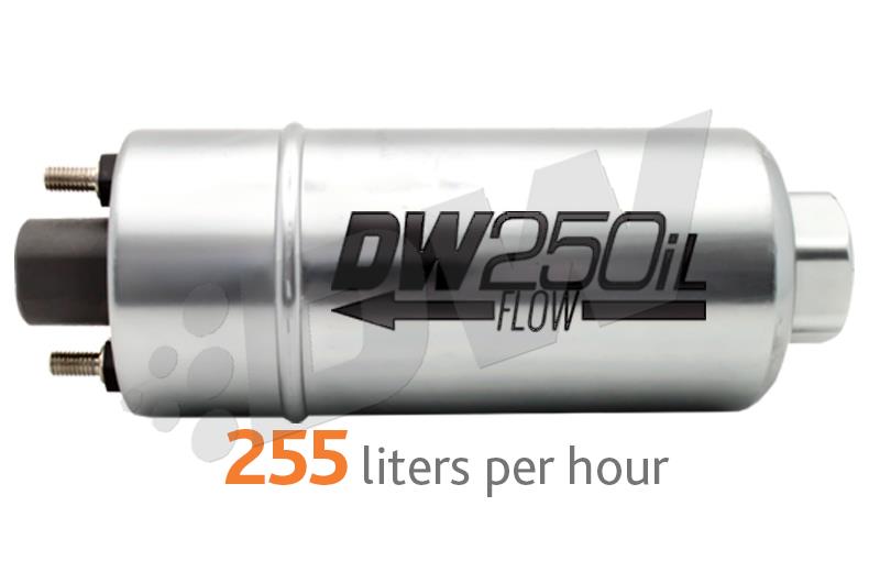 DeatschWerks 250LPH In-Line External Fuel Pump (No Bracket)