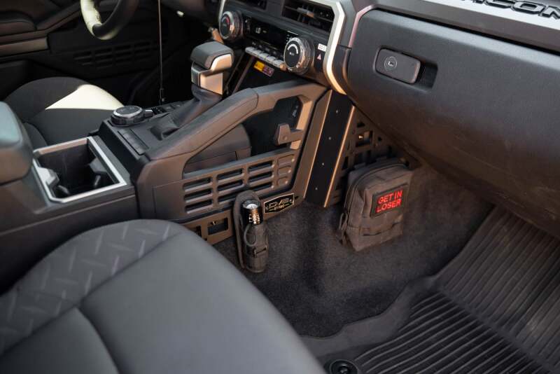 DV8 Offroad 2024 Toyota Tacoma Center Console Molle Panels & Digital Device Mount - #CCT1-02