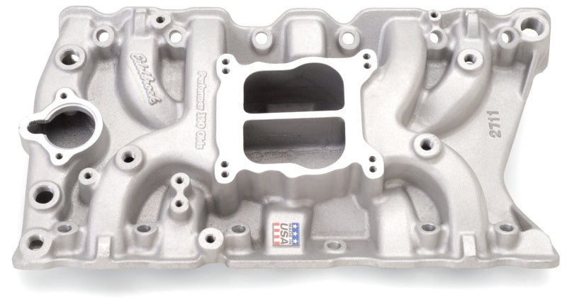 Edelbrock 2711 Performer Oldsmobile 350 Manifold (Non-Egr)