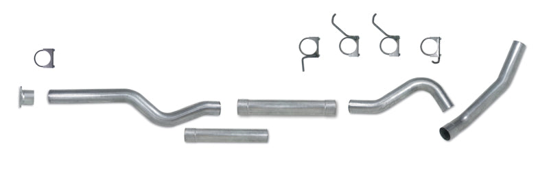 Diamond Eye K4110A-RP 4in Cat-Back Exhaust Muffler Replacement Pipe - 2001-2005 Chevrolet Silverado 2500 HD/3500; 2001-2005 GMC Sierra 2500 HD/3500 | Aluminized