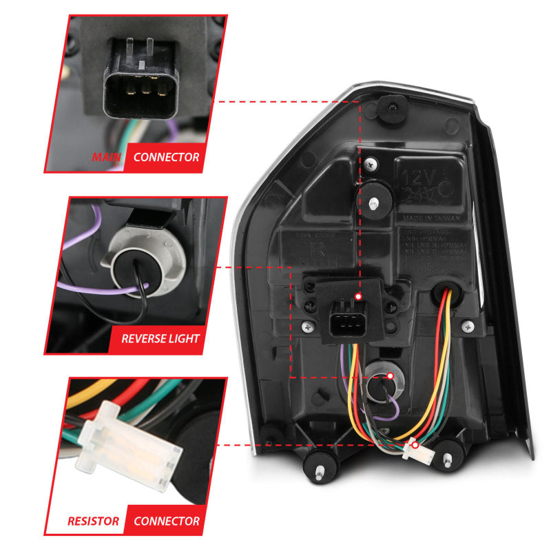 ANZO 2011-2014 Chrysler 300 LED Taillights