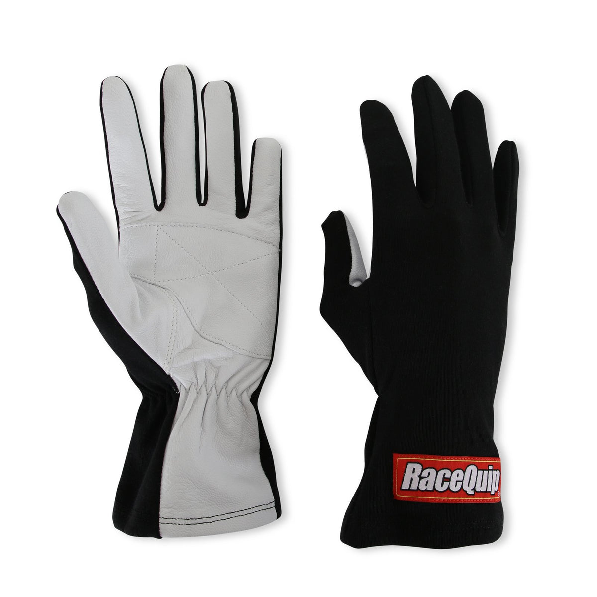 RaceQuip 350005 Black Basic Race Glove - Large