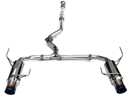 Invidia HS10SL1GTT 10-Up Subaru Legacy GT Dual N1 Titanium tips Cat-back Exhaust