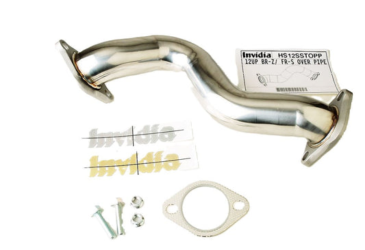 Invidia HS12SSTOPP 12-21 Subaru BRZ Toyota 86 Over pipe