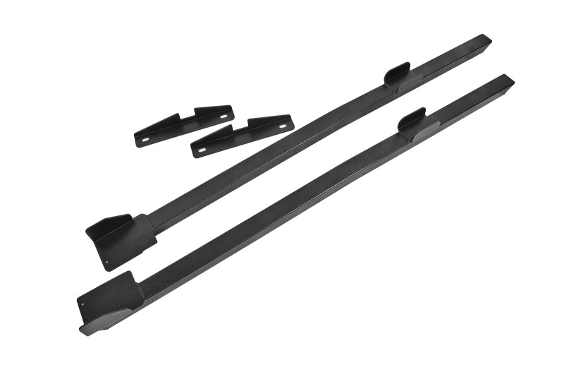BMR 1994-2004 Mustang Hardtop Only Weld-On Boxed Premium Subframe Connectors - Black Hammertone