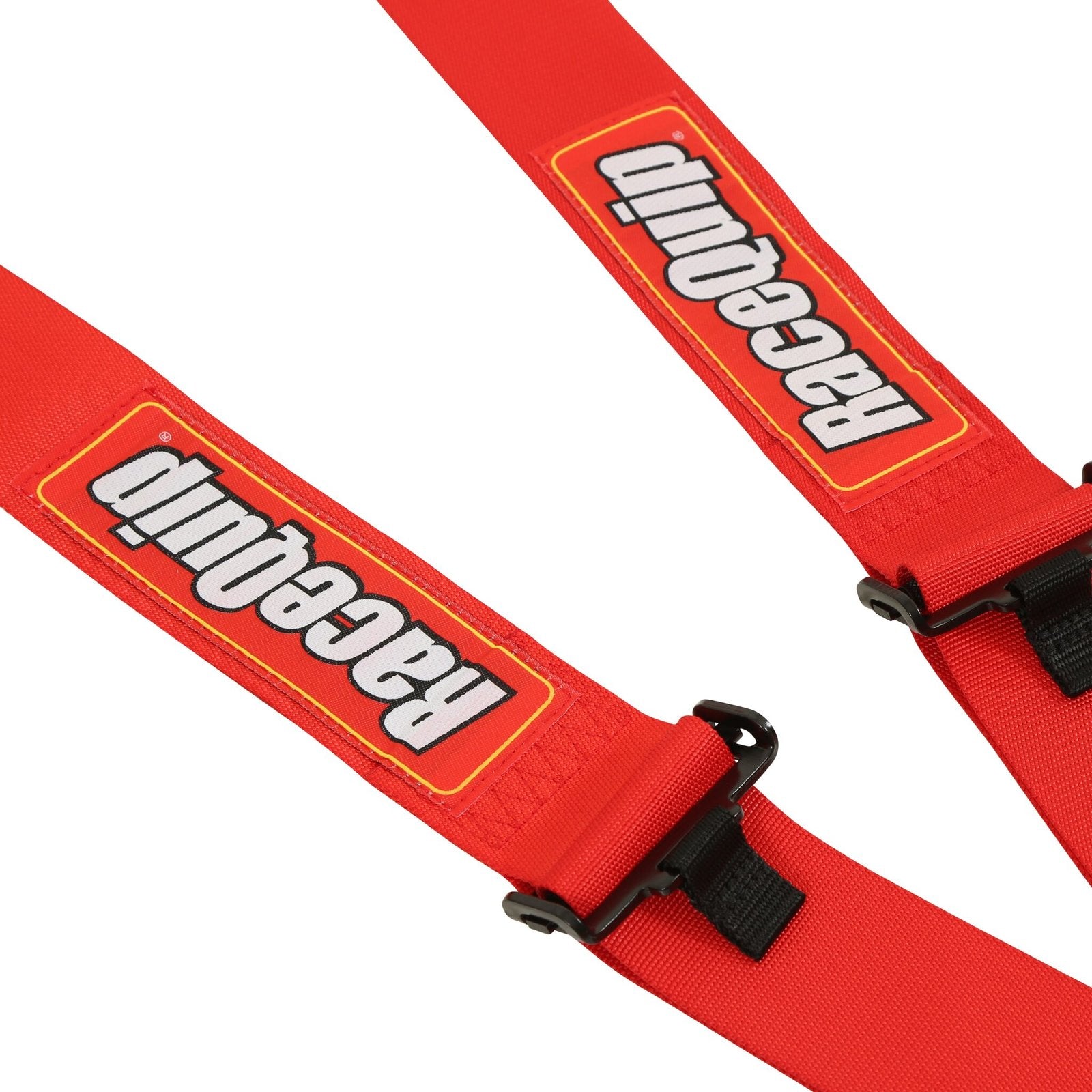 RaceQuip 741011 Red SFI Camlock 5-Point Pull-Down Lap Seat Belt