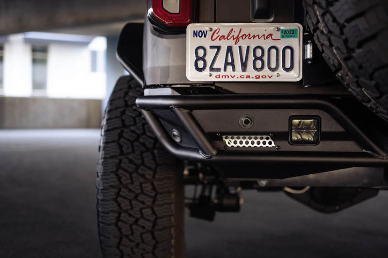 DV8 Offroad 21-23 Ford Bronco Rear License Plate Relocation Bracket - #LPBR-03