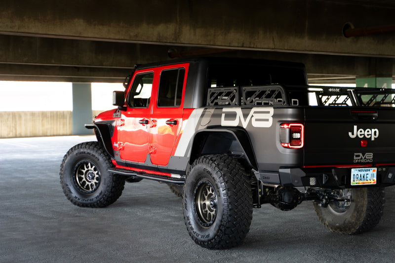 DV8 Offroad 20-23 Jeep Gladiator JT Slim Fender Flares - #FDGL-07