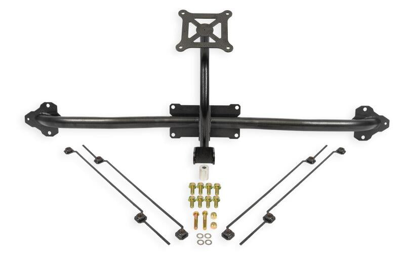 BMR 2014-2019 Chevrolet Corvette C7 Bolt-On Parachute Mount - Black Hammertone