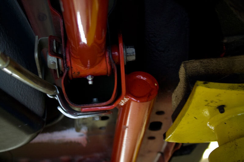 UMI Performance 1051-R Subframe Connectors Weld-In Red for 2005-2014 Mustang