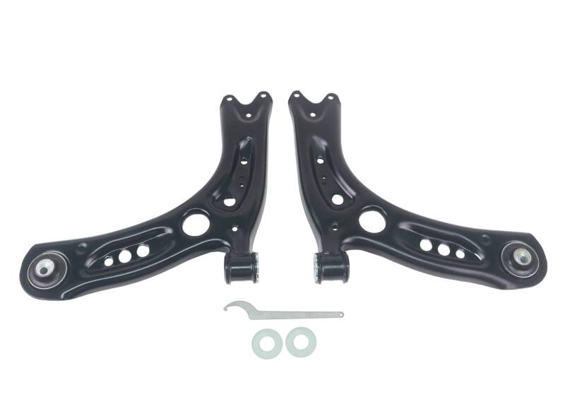 Whiteline KTA386 Front Lower Control Arm Assembly for 2015-2027 Volkswagen GTI, 2015-2027 Volkswagen Golf R, 2015-2020 Audi A3 and More