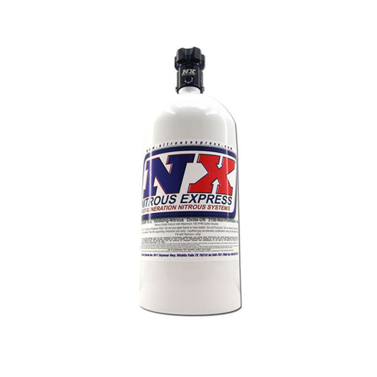 Nitrous Express 5lb Bottle with Lightning 500 Valve (5.25 Dia x 17.64 Tall) 11050