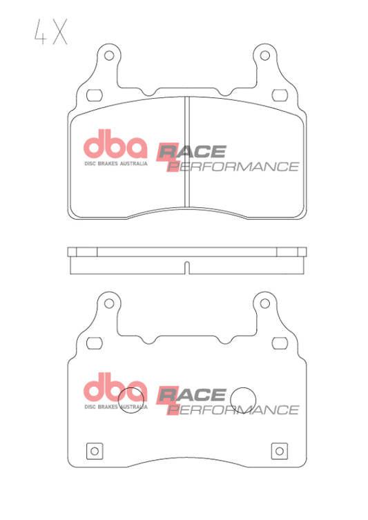 DBA 10-24 Chevrolet Camaro SS RP Performance Front Brake Pads