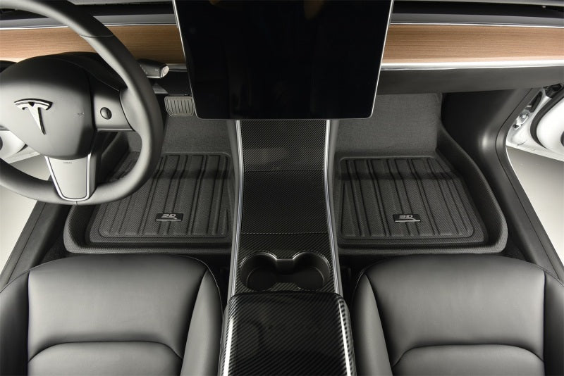 3D MAXpider Elitect Front & Rear Floor Mats for 2021-2024 Tesla Model S