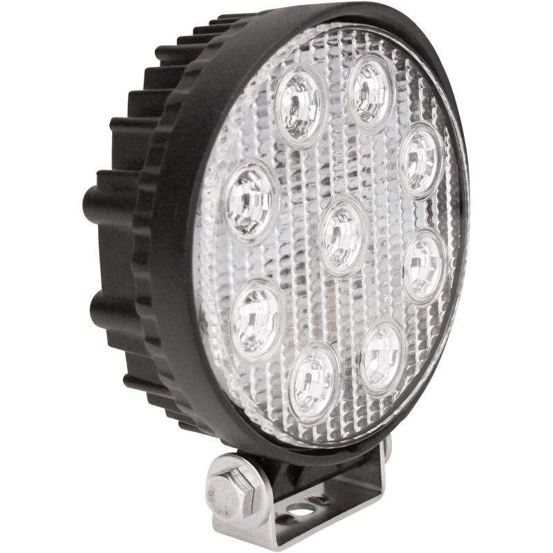 Westin 09-12006B LED Work Utility Light Round 5 inch Flood with 3W Epistar Black