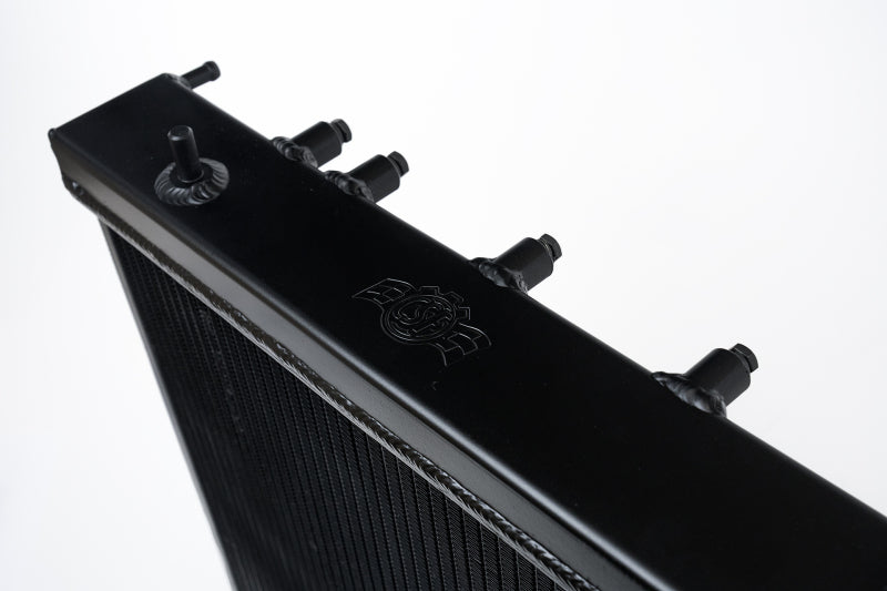 CSF 3076B Radiator for 02-07 Subaru WRX/STI Black Finish
