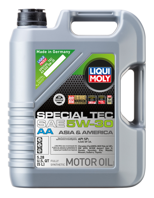 LIQUI MOLY 5L Special Tec AA Motor Oil SAE 5W-30 (20138) - Pack of 4