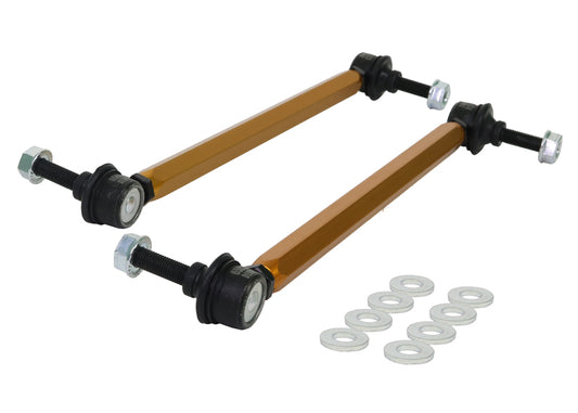 Whiteline KLC140-395 Front Sway Bar Link Assembly for 2019-2026 BMW Z4, 2020-2026 Toyota GR Supra