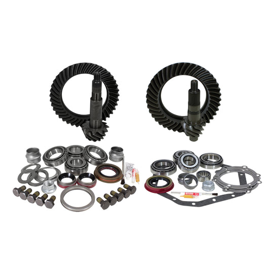 Yukon Gear & Axle YGK044 Gear & Install Kit Package for Reverse Rotation Dana 60 & 88 & Down GM 14T 5.13 Thick