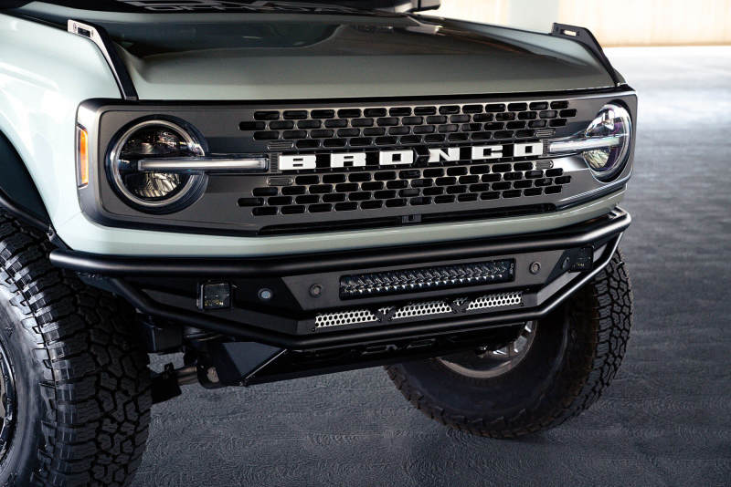 DV8 Offroad 21-22 Ford Bronco Competition Series Front Bumper - #FBBR-04