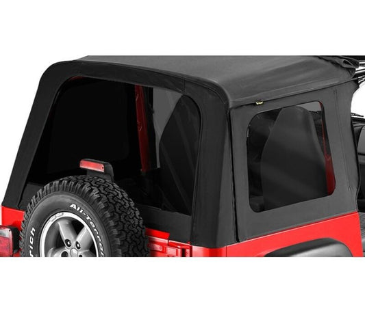 Bestop 97-06 Jeep Wrangler TJ Exc. Unlimited Window Set (Sunrider Black Denim)