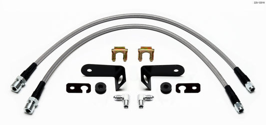 Wilwood Flexline Kit Honda CRZ 2011-up Front - #220-12016