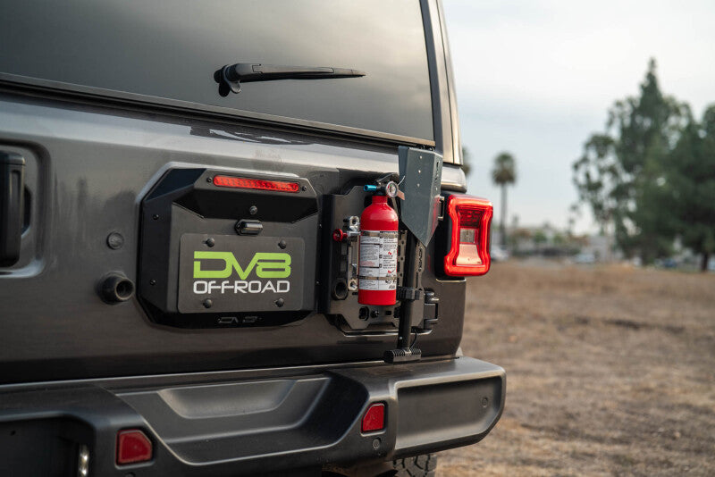 DV8 Offroad 2018-2025 Jeep Wrangler JL Tailgate Reinforcement Molle Panel - #TCJL-04