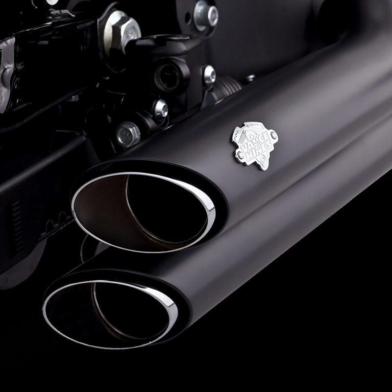 Vance & Hines 47333 Shortshots PCX Exhaust Black for 2018-2024 Harley-Davidson Softail
