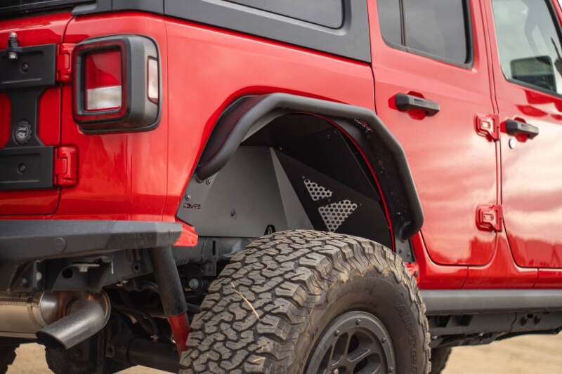DV8 Offroad 18-24 Jeep Wrangler JL Rear Inner Fenders - #INFEND-06RB