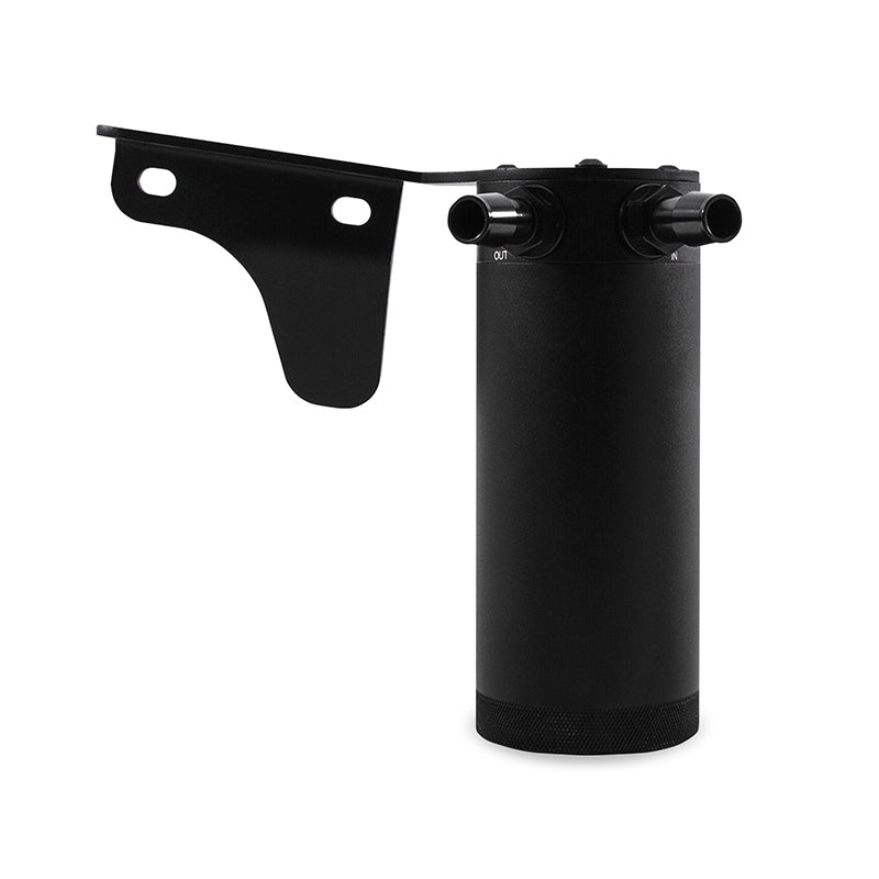 Mishimoto 07-13 Mazda Mazdaspeed3 Baffled Oil Catch Can Kit - Black (PCV Side) - #MMBCC-MS3-07PBE2