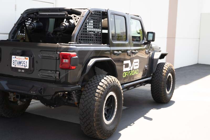 DV8 Offroad 18-23 Jeep Wrangler JL 4 Door FS-15 Series Rock Sliders - #SRJL-07