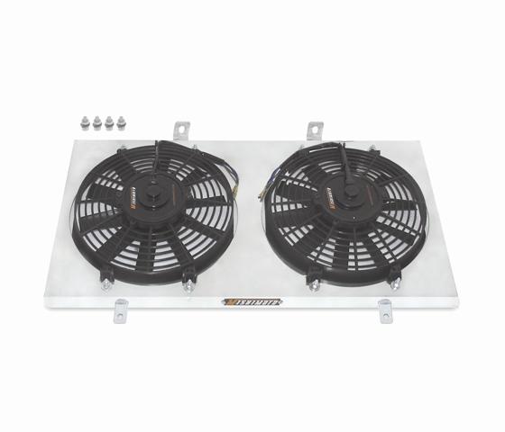 Mishimoto R32 Nissan Skyline Aluminum Fan Shroud Kit - #MMFS-R32-RHD