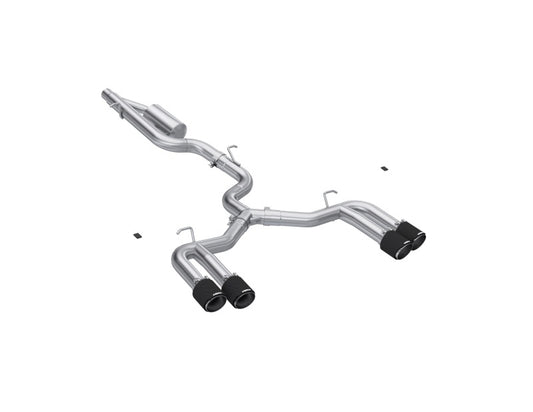 MBRP Audi S3 2.0L Armor Pro T304 3in Cat-Back Quad Split Rear Exhaust